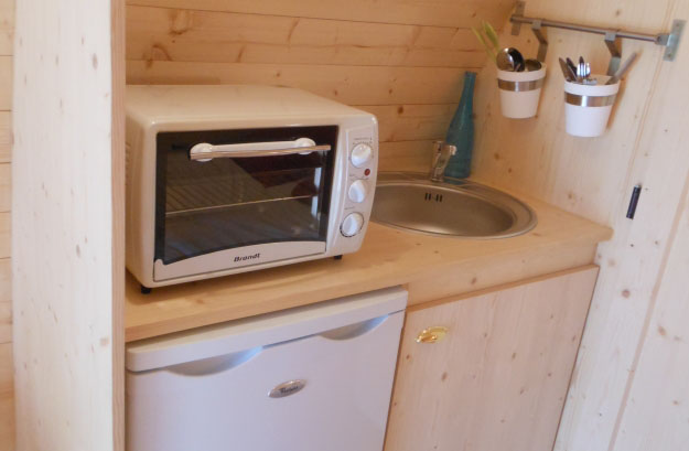 Cabane Forestière - kitchenette